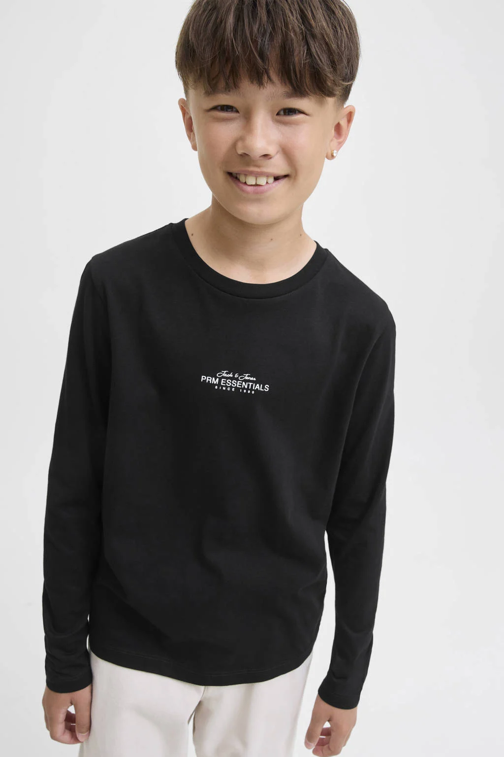 JACK & JONES JUNIOR longsleeve zwart