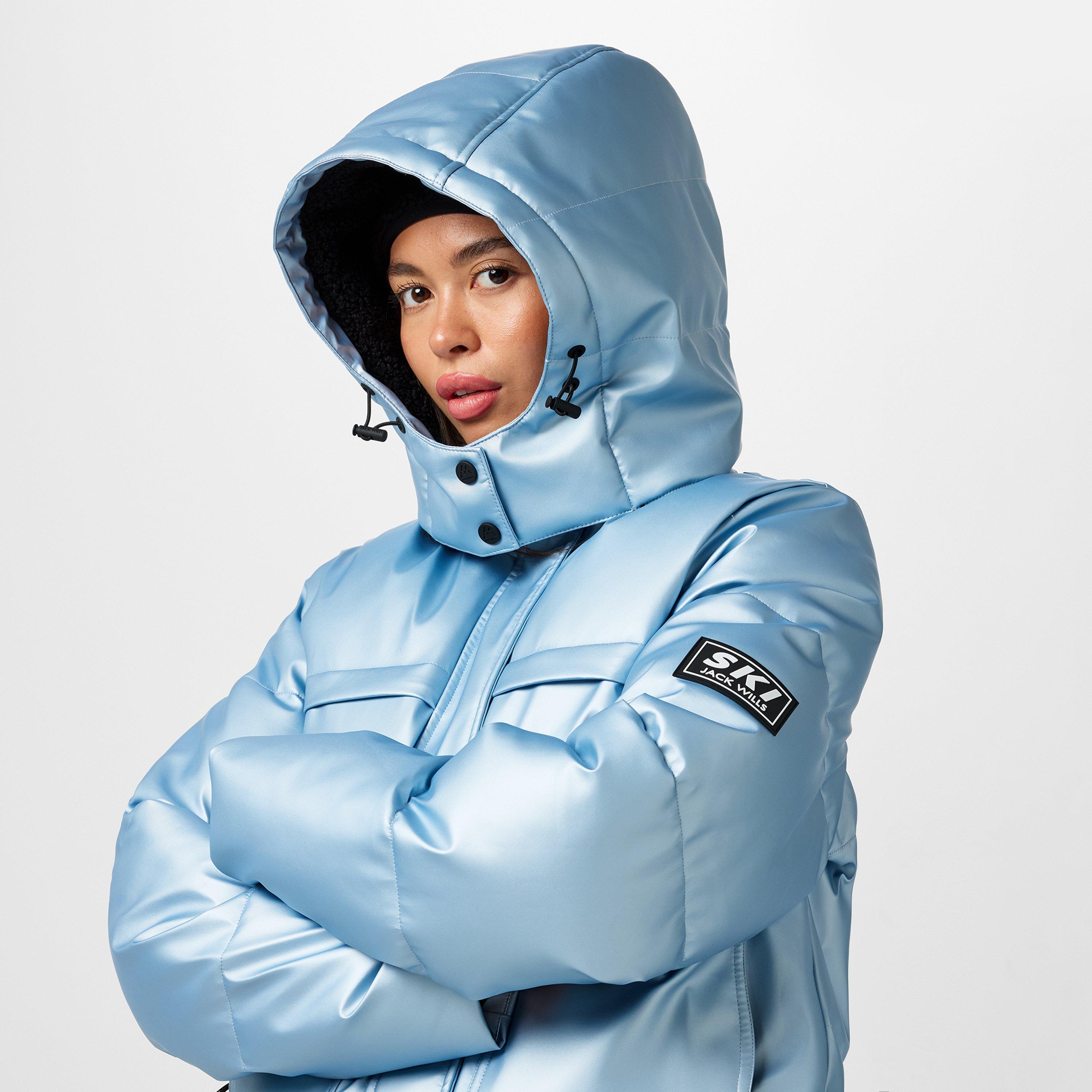 Jack Wills JW Cropped Puffer Jacket