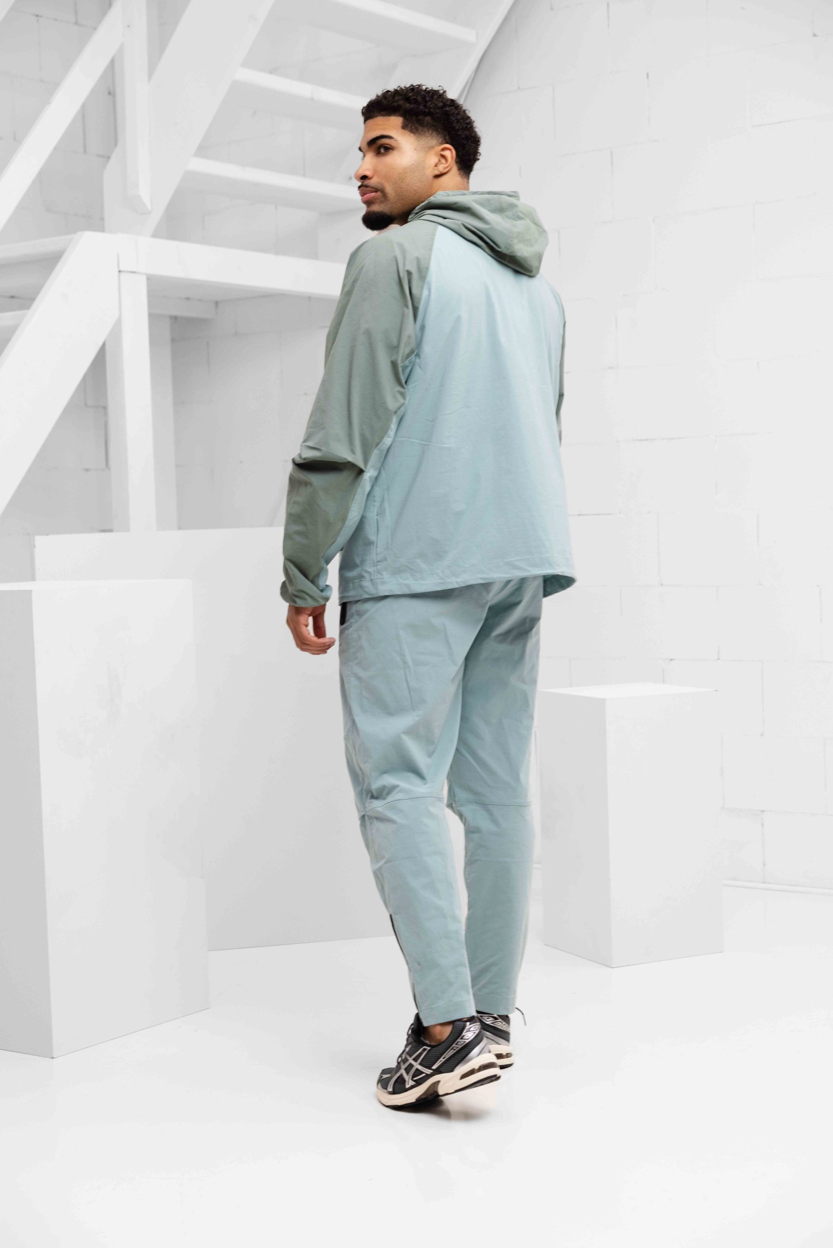 Nike Tech Woven Trainingspak Heren Lichtgroen