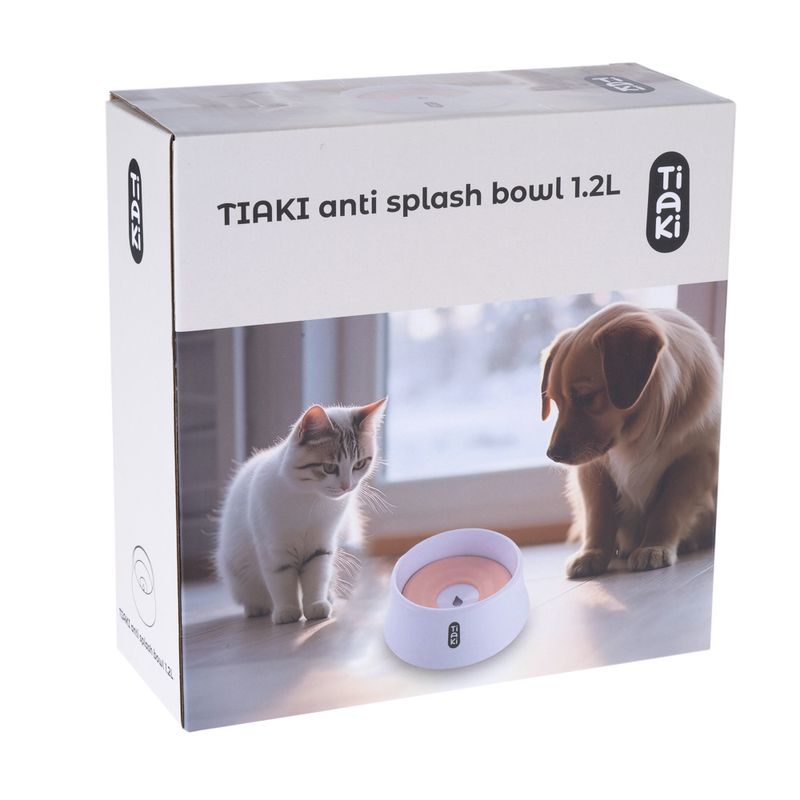 Gamelle anti-éclaboussures TIAKI pour chien
