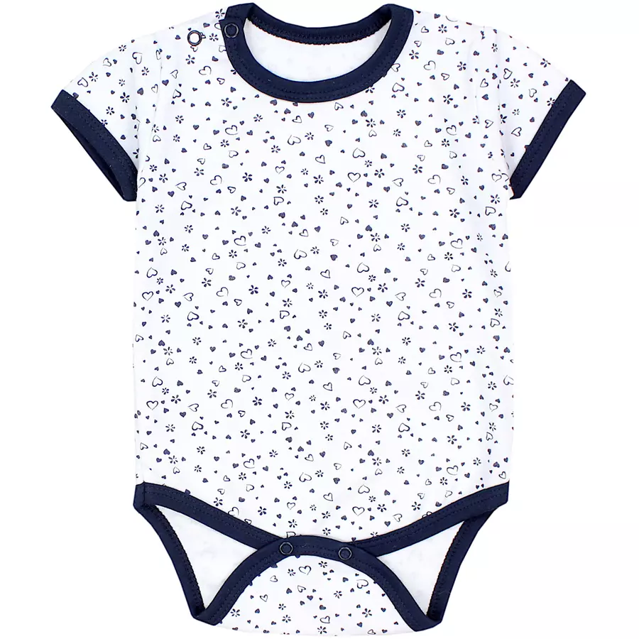 TupTam Mädchen Baby Body Kurzarm 5er Pack rosa Modell 2