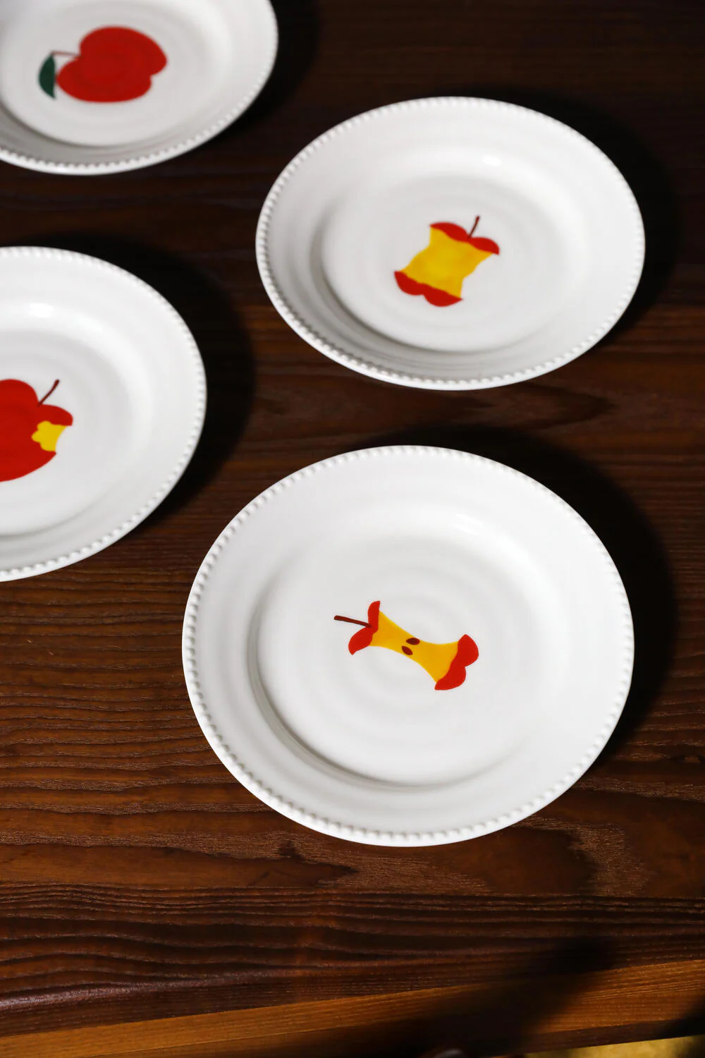 &Klevering  Plate haines small - sæt med 4