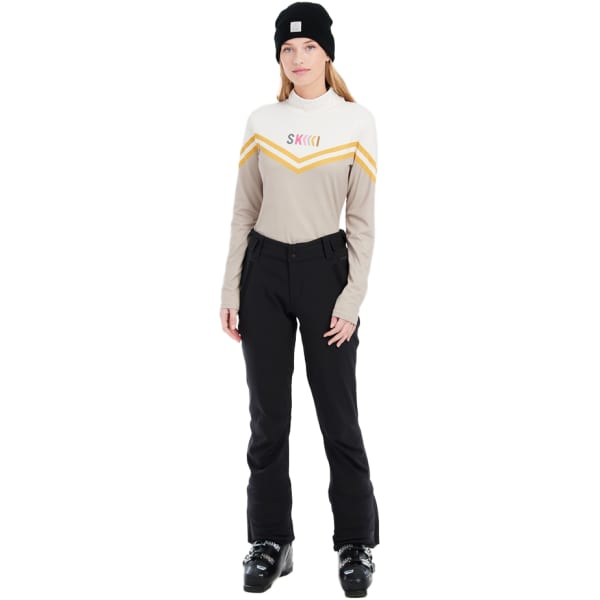 Veste polaire PROTEST PRTMERCI 1/4 ZIP ACTIVE TOP W BAMBOO BEIGE