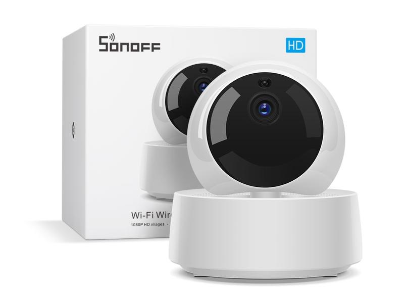 SONOFF Netzwerkkamera GK-200MP2-B HD-Kamera mit zwei-Wege-Audio