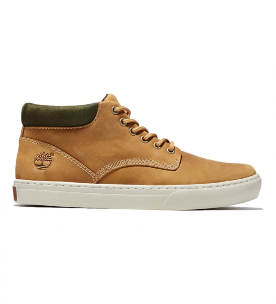 Sapatos Timberland Adventure 2.0 Cupsole Chukka em couro, cor camelo