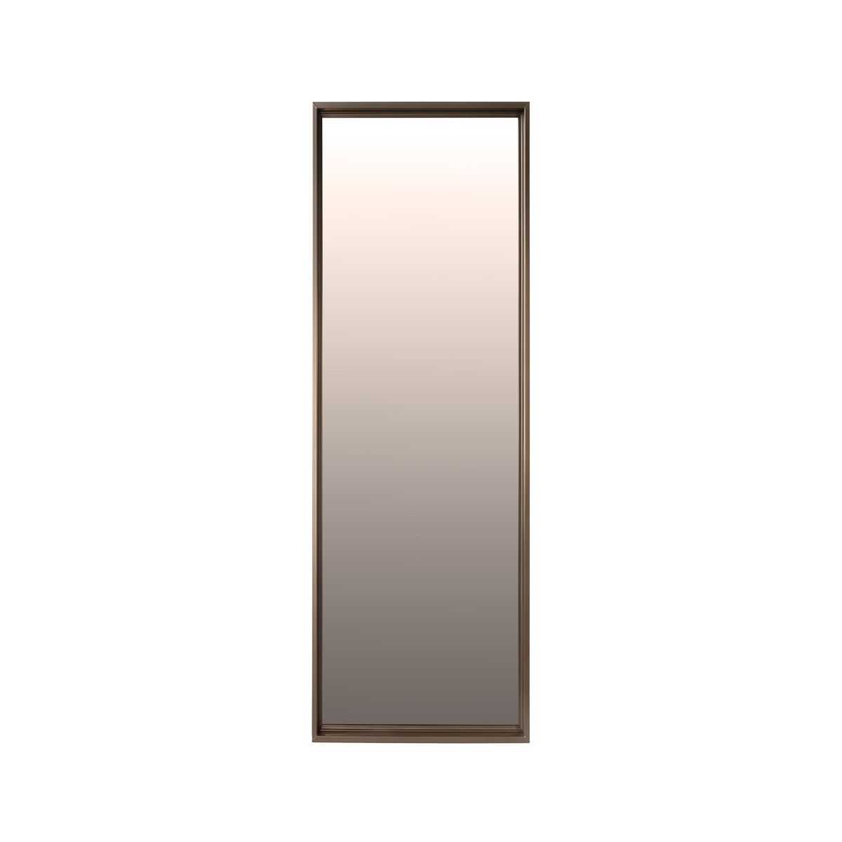 Spiegel New York bruin frame brons glas 80x244 cm