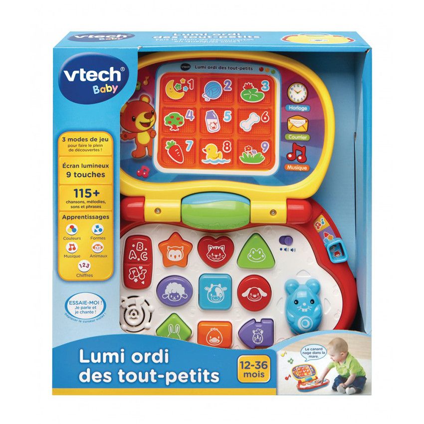 Jouet de 2ème age - Lumi Ordinateur des Tout-petits - Doré