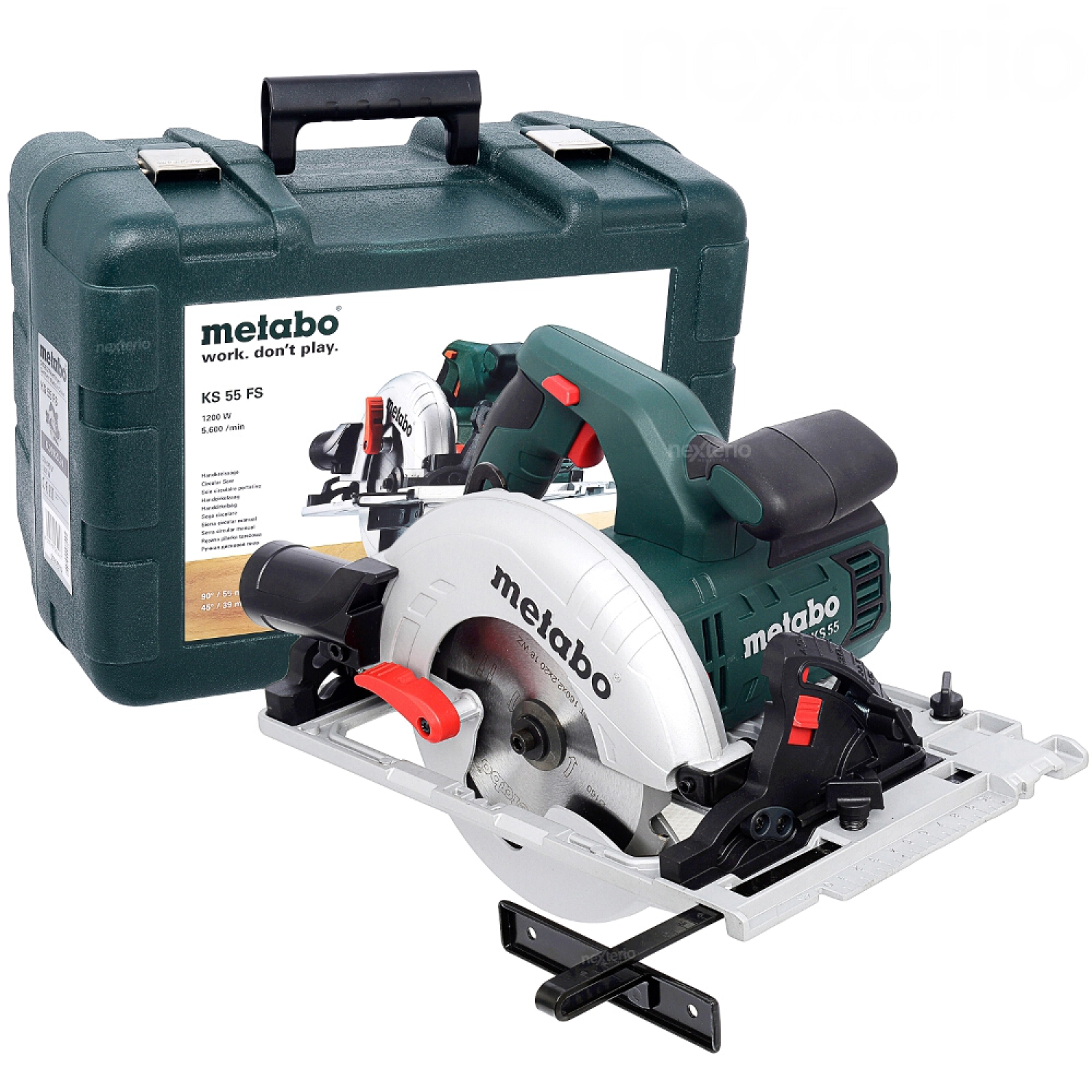 Metabo KS 55 FS Cirkelzaag in koffer - 1200W - 160mm