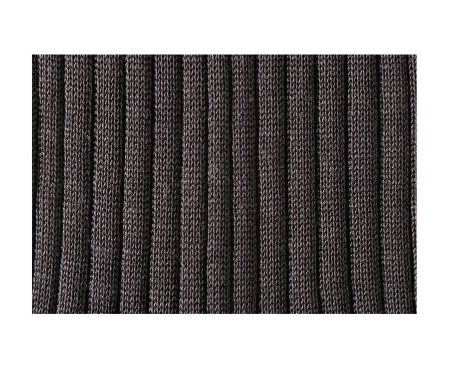 Chaussettes ville homme fil d’Écosse Marron