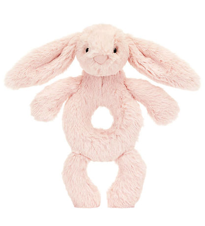 Jellycat Ringrassel - 18x8 cm - Bashful Bunny - Baby Pink
