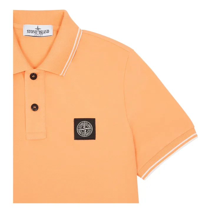 Stone Island Polo Logo | Orange