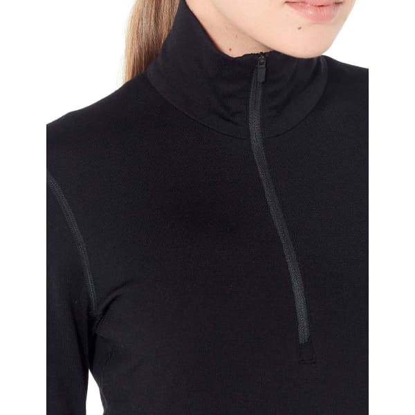 T-shirt thermique ICEBREAKER 260 TECH LS HALF ZIP W BLACK