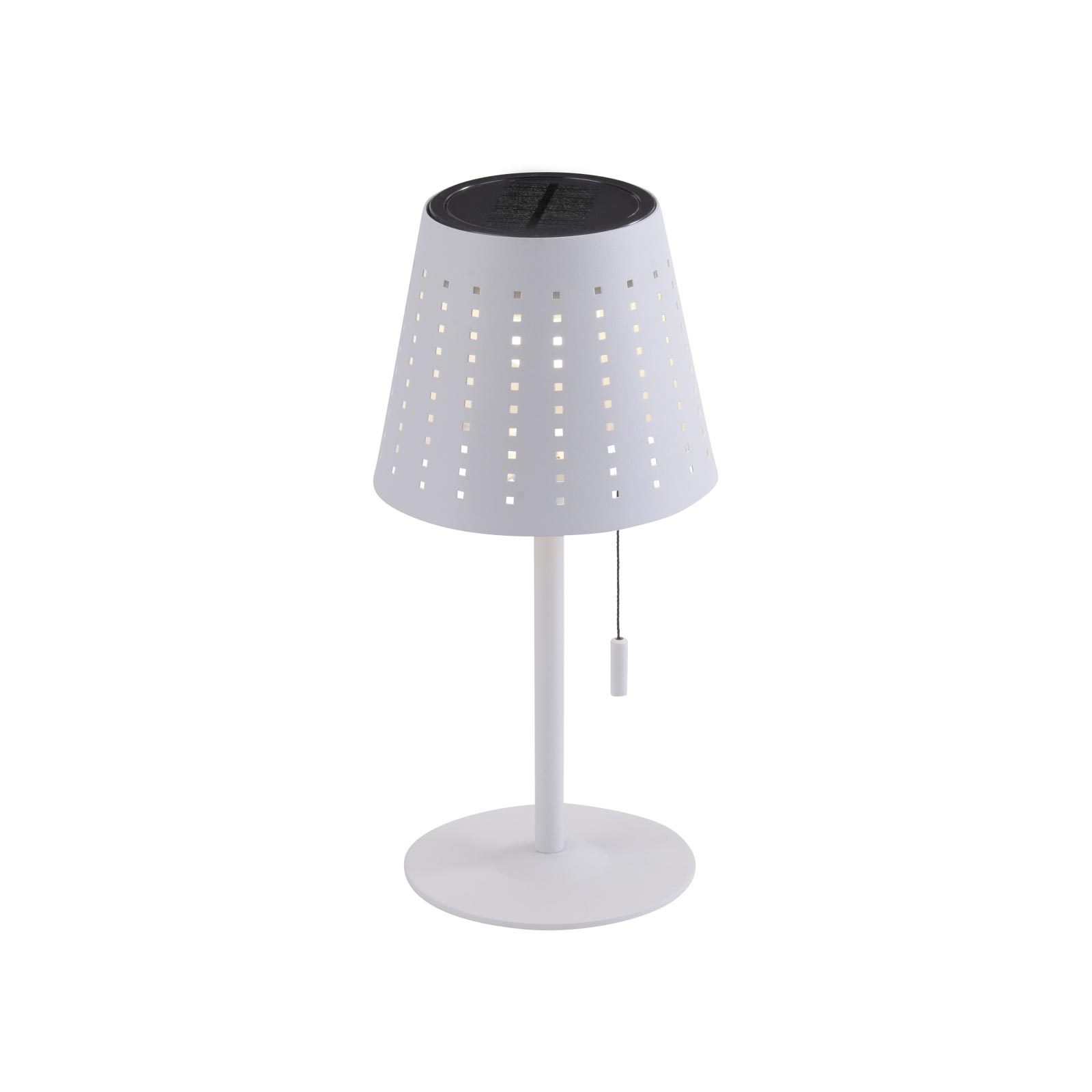 LED-Tischleuchte - weiß - USB - 30 cm hoch