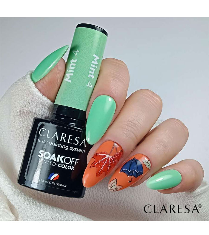 Claresa - Esmalte semipermanente Soak off - 04: Mint