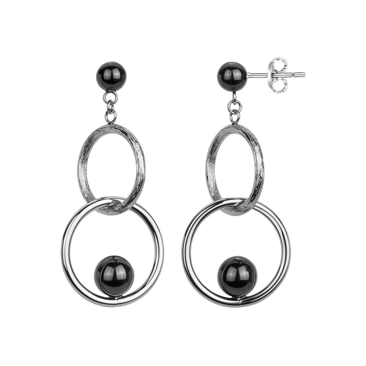 Boucles d'oreilles pendantes en Acier 316L