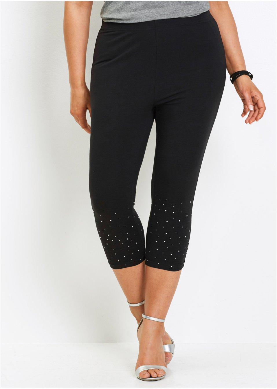 Legging corsaire avec pierres brillantes