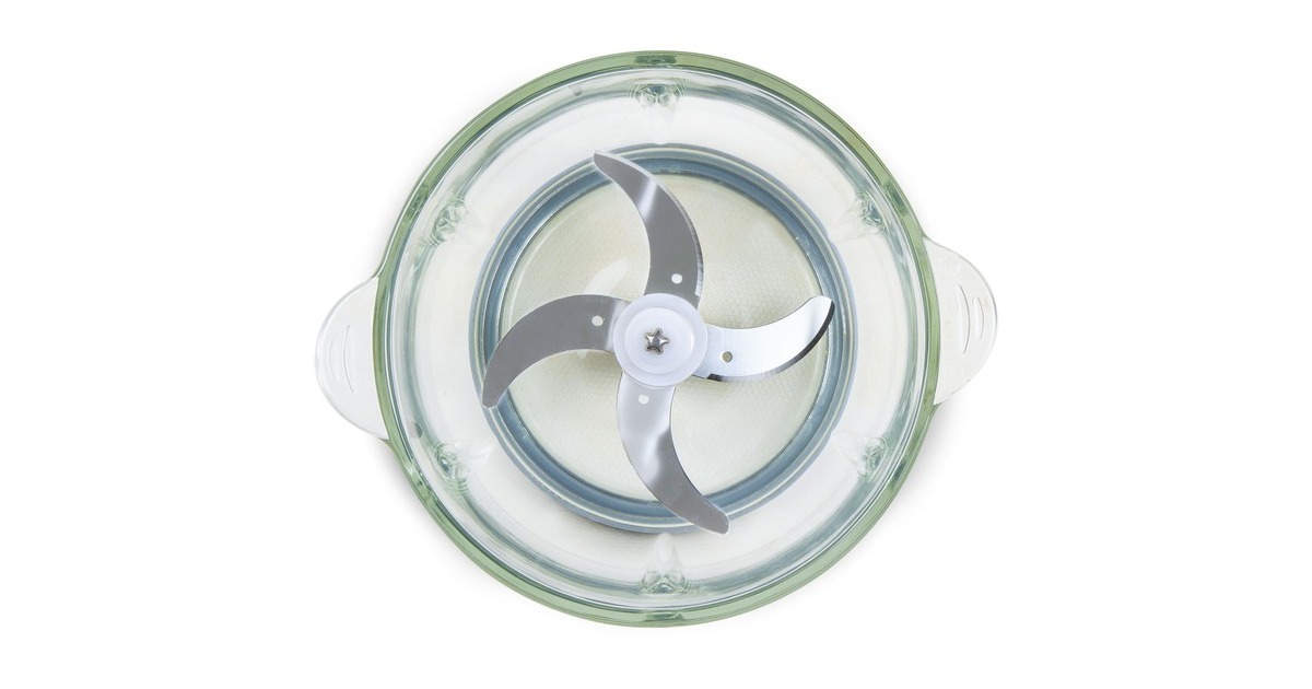 DomoDO9244MC Maxi-chopper met glazen kom hakmolen  (Zilver/transparant)