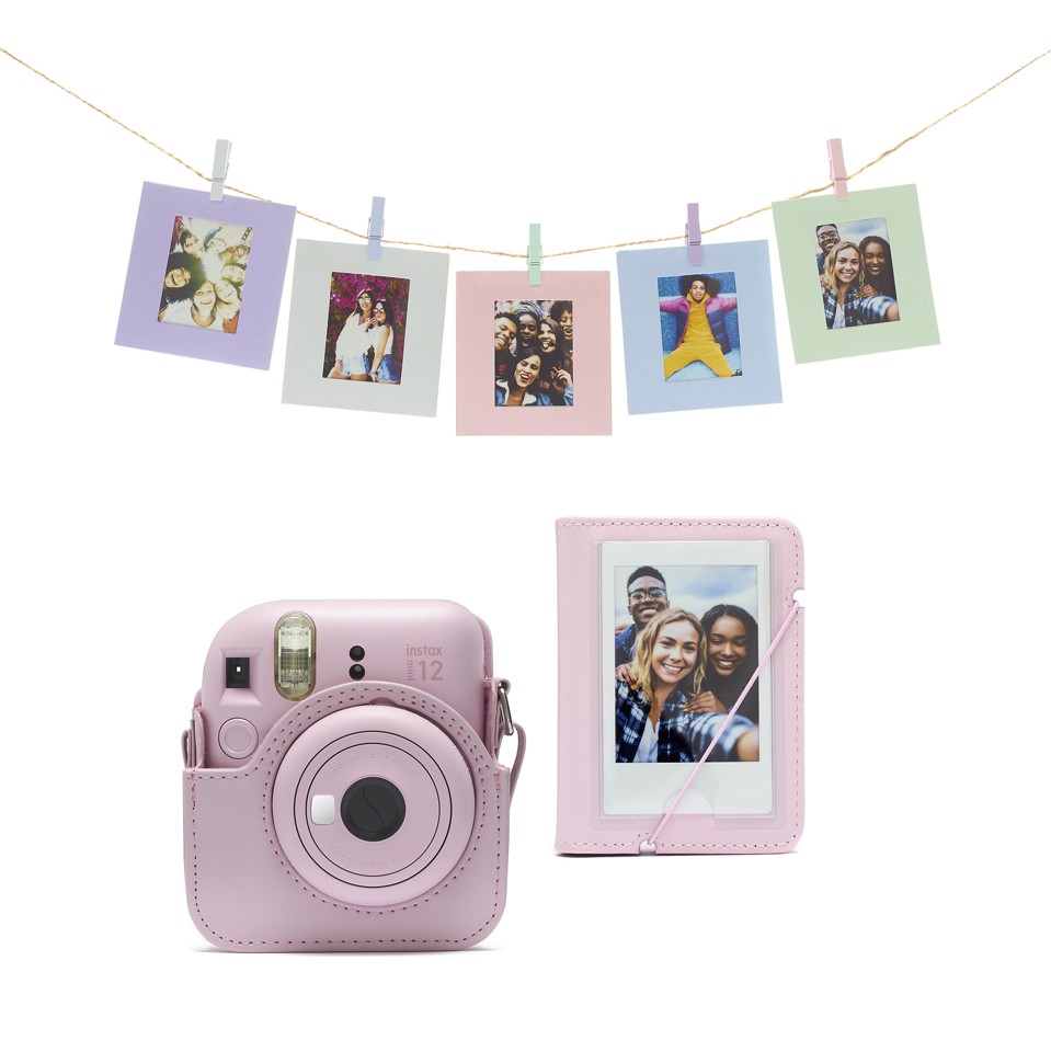 Fuji - Instax Mini 12 Instant Camera - Blossom Pink