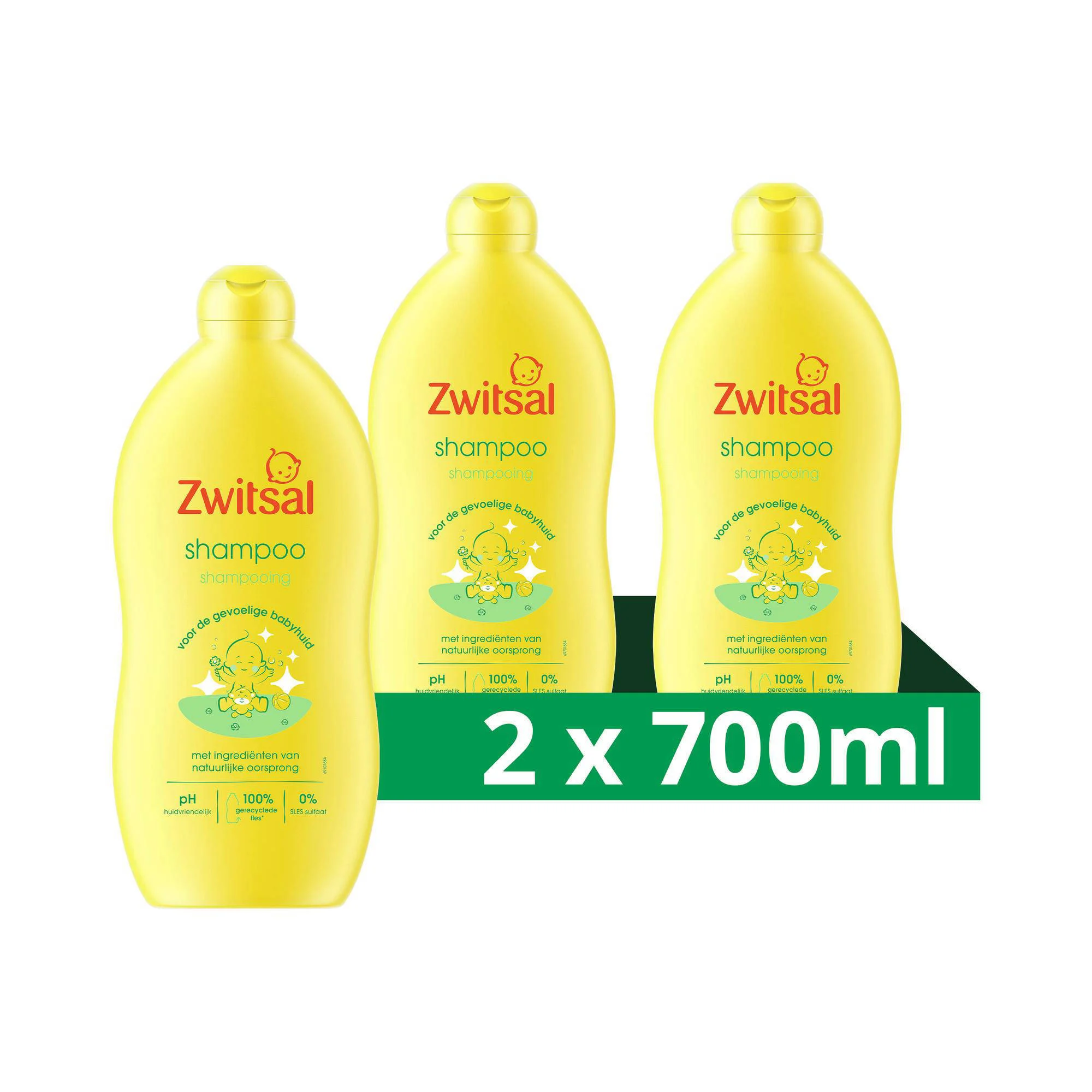 Zwitsal shampoo Baby - 2 x 700 ml