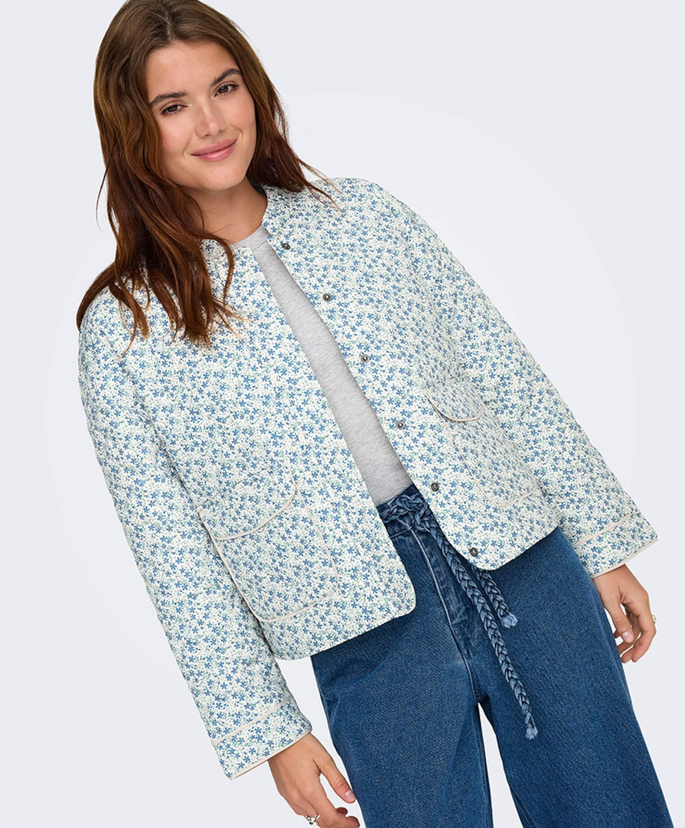 Only Dames jas blauw