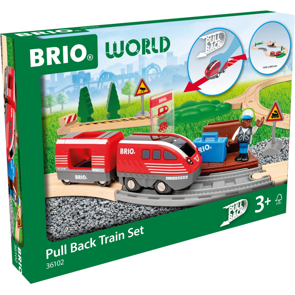 Køb BRIO® 36102 Pull Back Togsæt