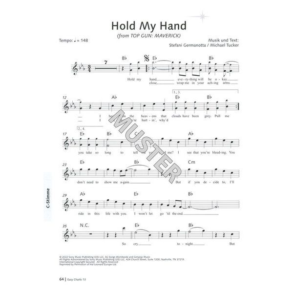 Music Factory Easy Charts Play-Along 13