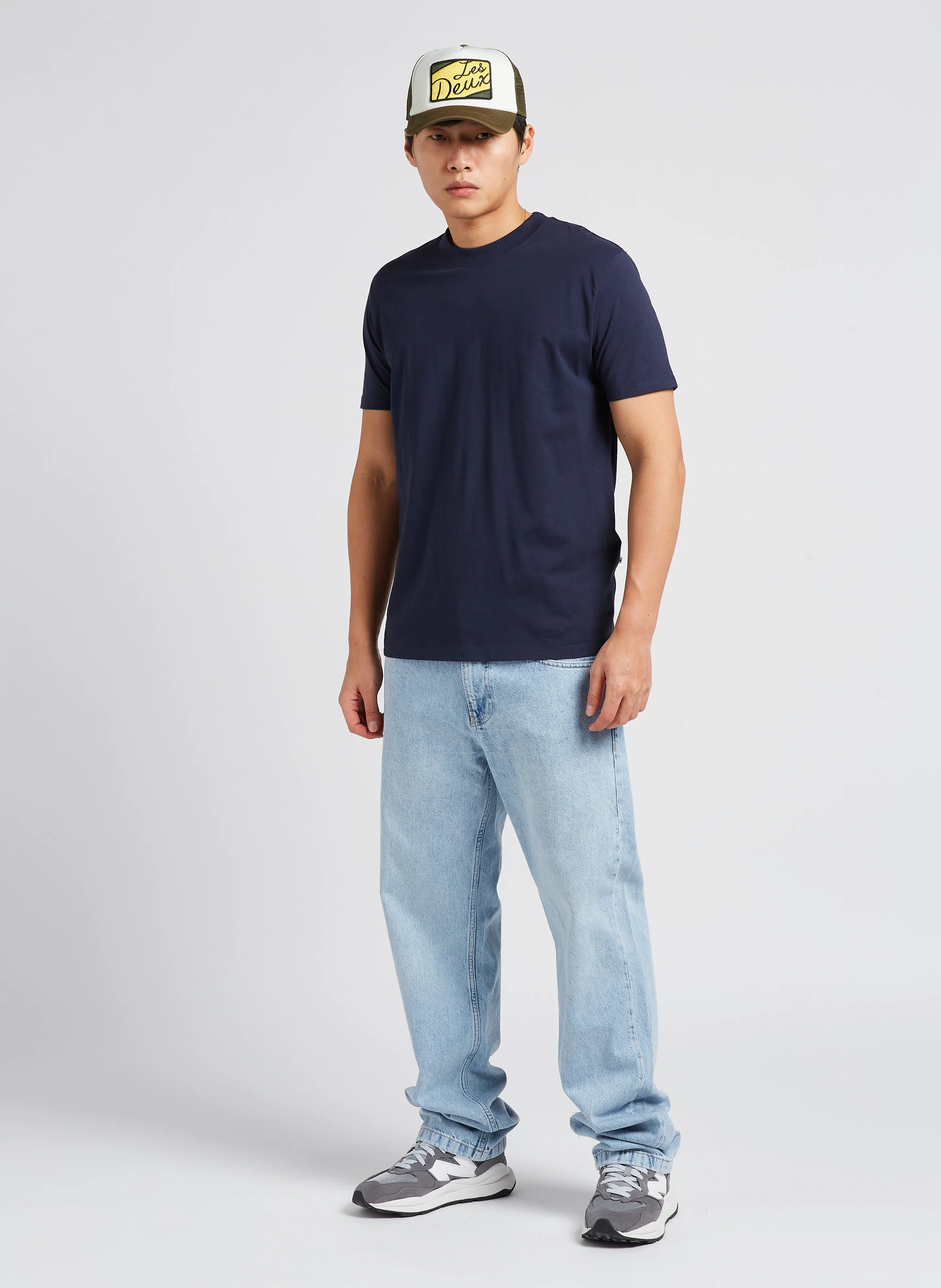 AARHUS 2.0 - Tee-shirt regular-fit en coton organique | Bleu