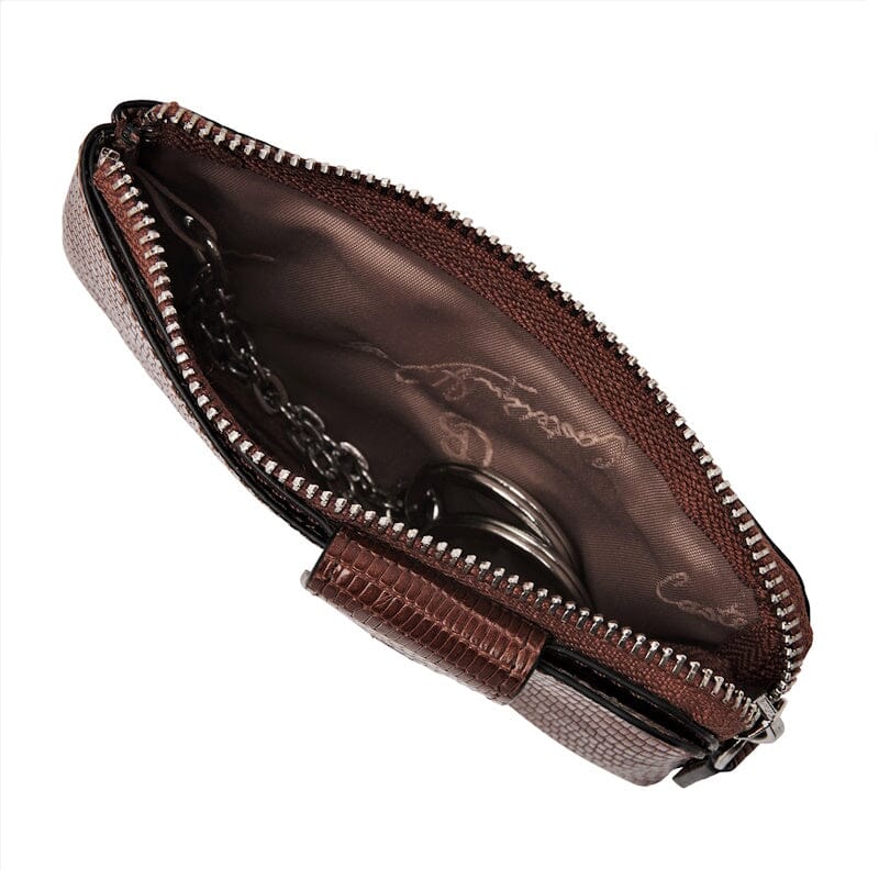 Castelijn & Beerens Donna Sleuteletui Rits RFID Protected Cognac