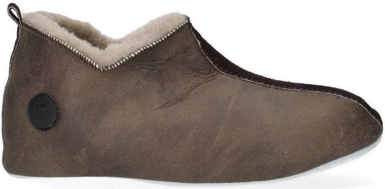 SHEPHERD OF SWEDEN Henrik slippers Heren Sloffen Donkerbruin