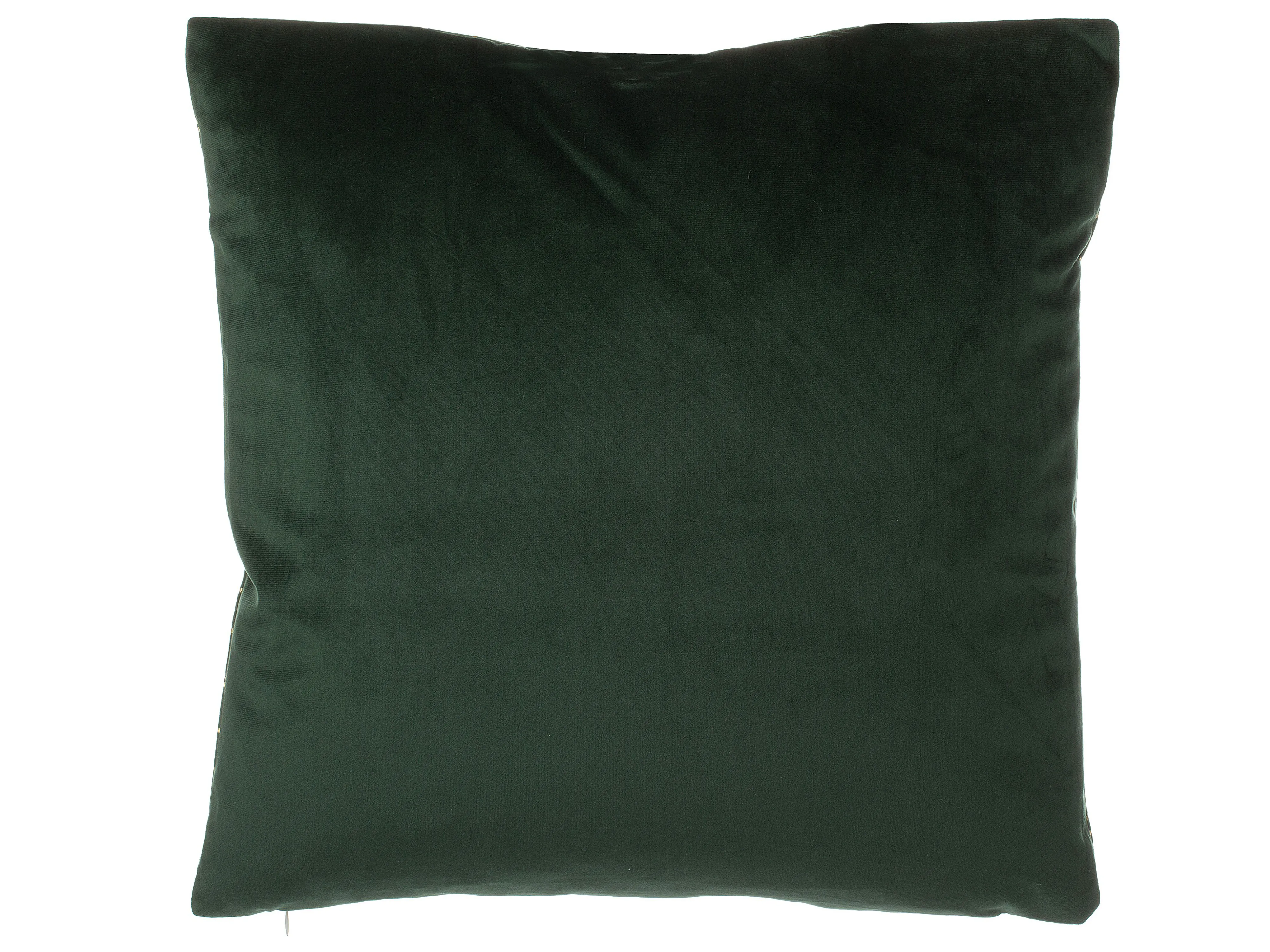 Set van 2 sierkussens CELOSIA Fluweel 45 x 45 cm Donkergroen geometrisch patroon