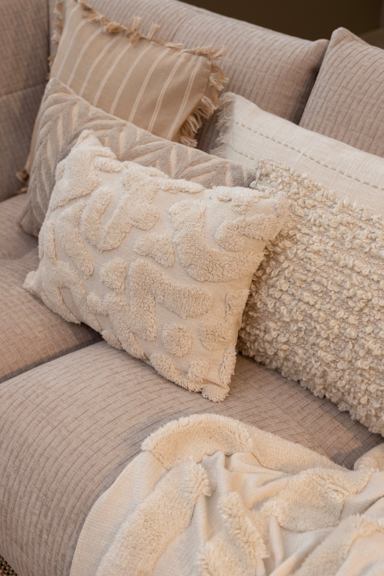 Plaid Cato natural 130x170 cm