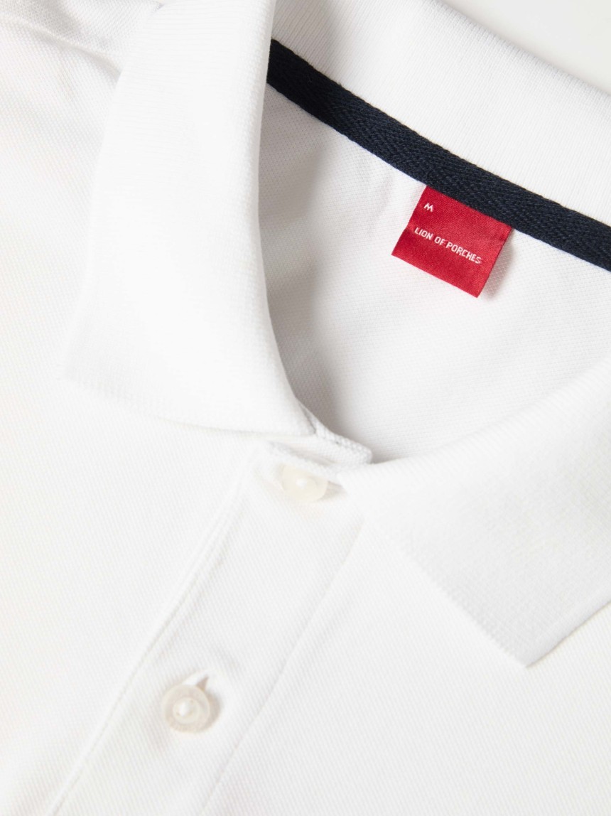 Polo piqué regular fit de algodão