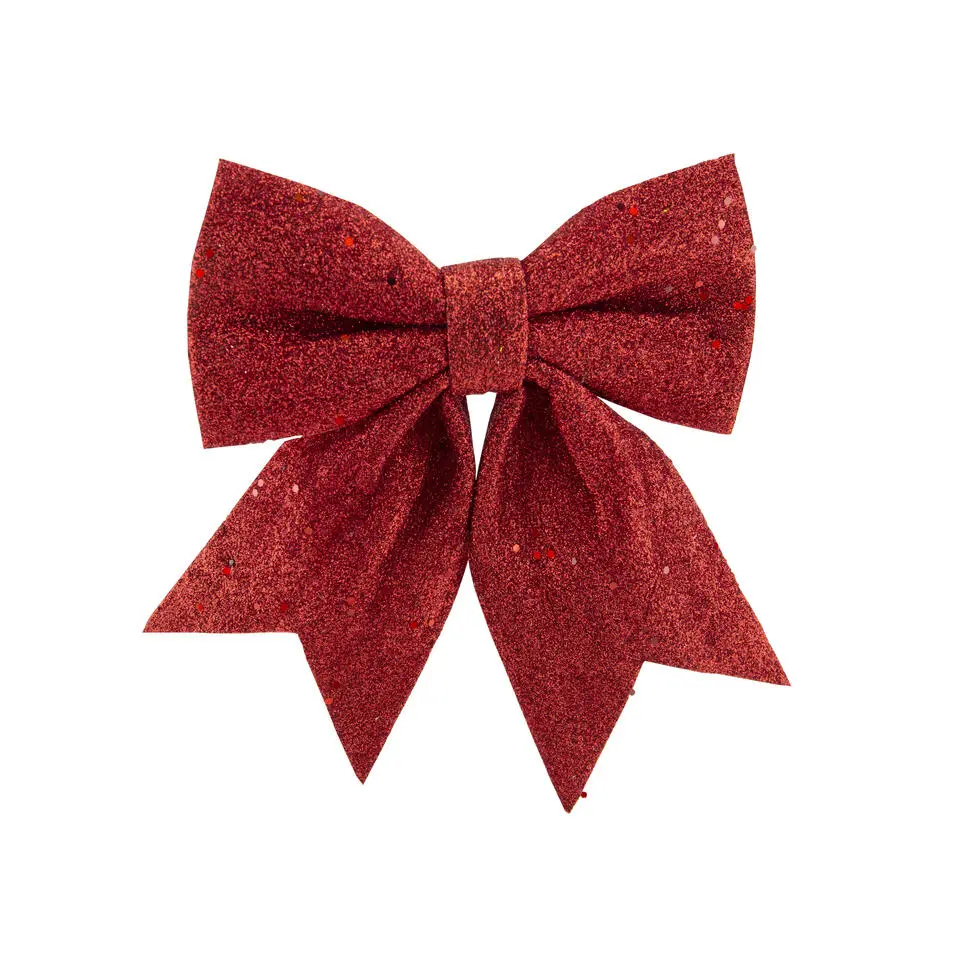 Cosy & Trendy Kersthanger - strik - rood - 30 x 35 cm