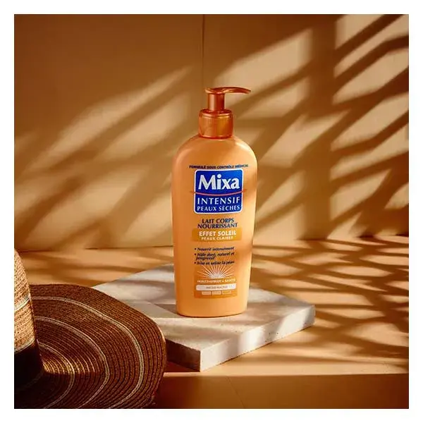 Loção Corporal Mixa com Efeito Solar para Pele Clara 250ml