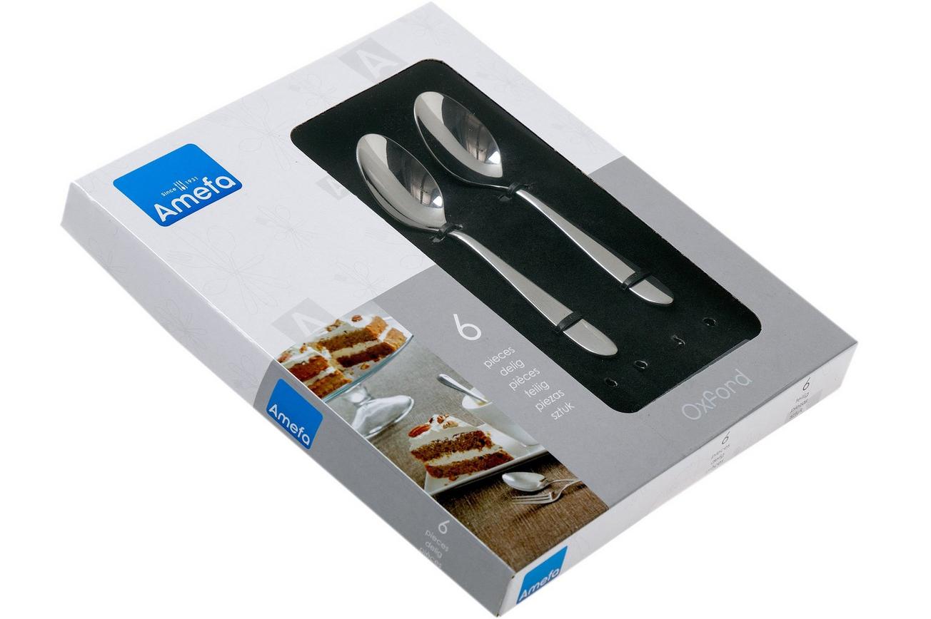 Amefa Oxford 1860 koffielepels 6 stuks