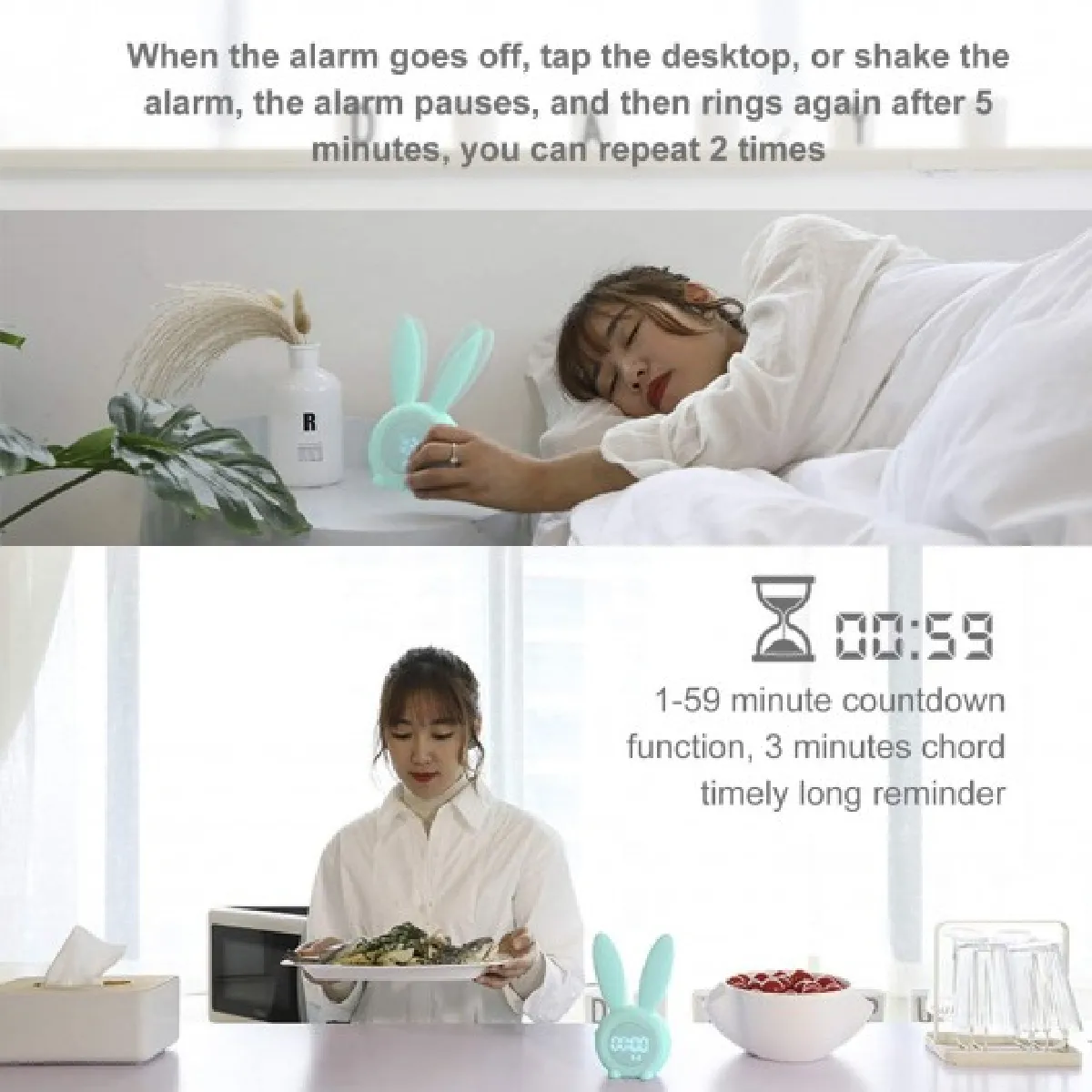 OFS SELECTION Réveil Homealexa Alarm Clock