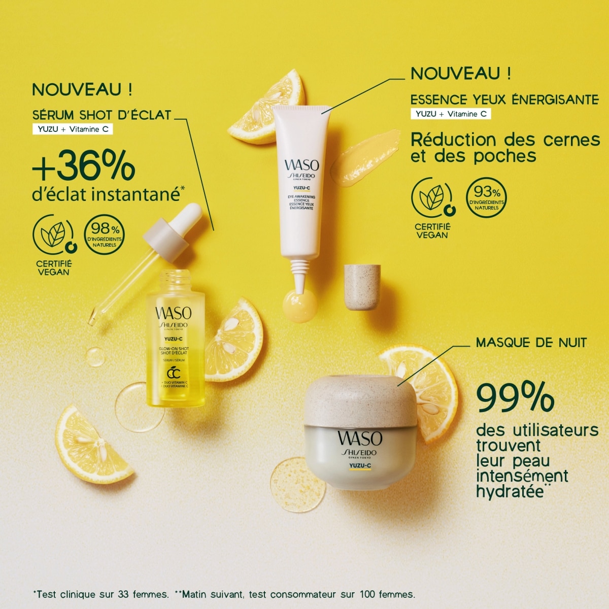 SHISEIDO Waso Sérum Shot d'Eclat
