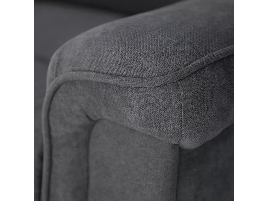 Fauteuil électrique inclinable BERNIE gris - HAPPY GARDEN