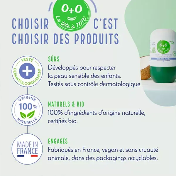 Poupina Cuidado Infantil 48h Desodorizante Tête à Toto Bio 50ml
