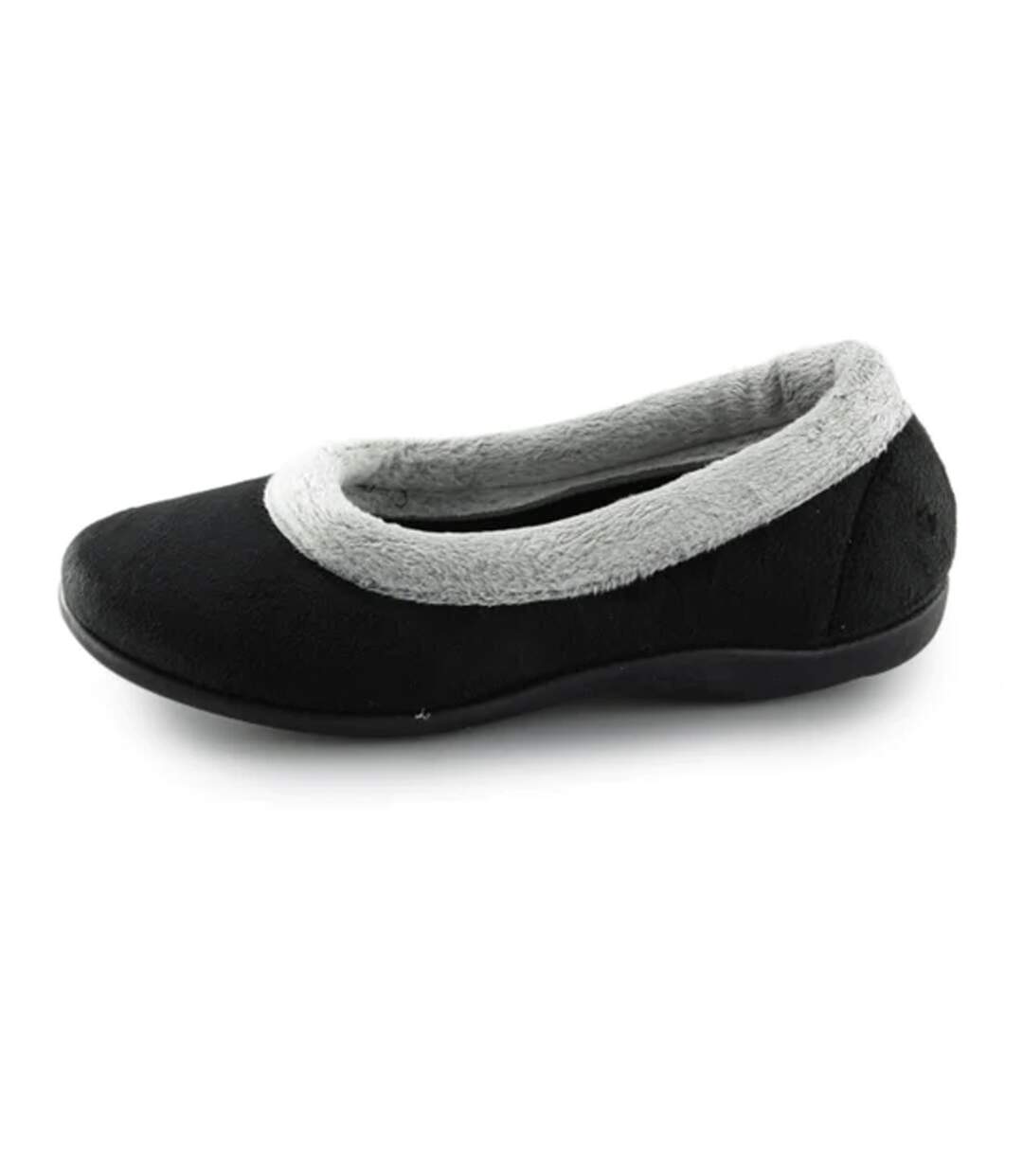 Sleepers Julia - Chaussons à mémoire de forme - Femme (Noir) - UTDF540
