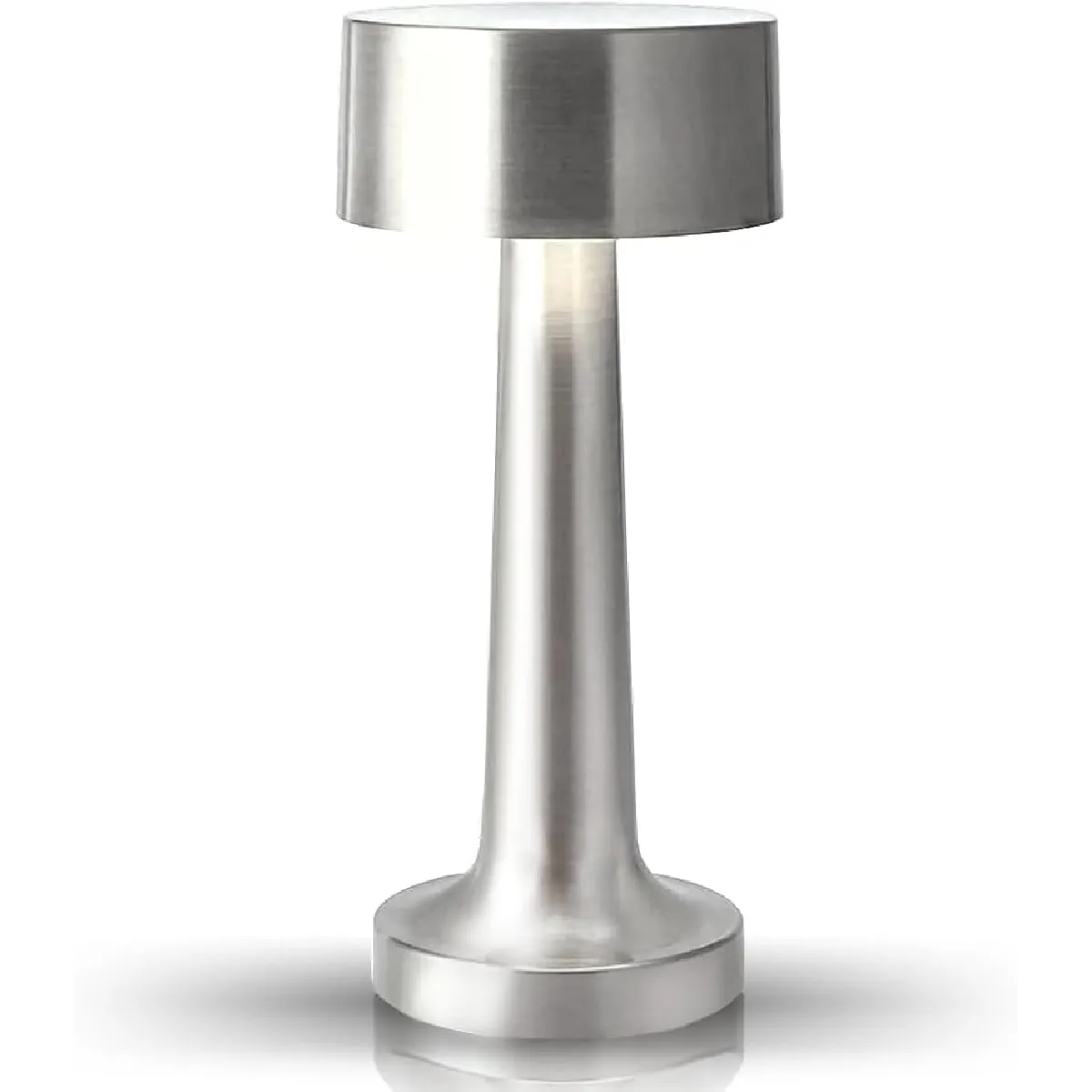 Lampe de bureau LED rechargeable Argent