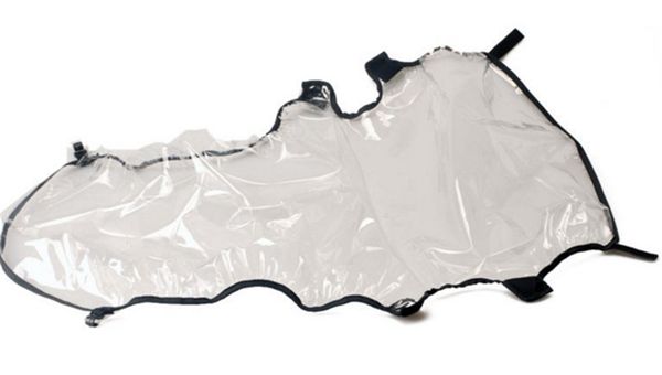 Regenverdeck für Kinderanhänger BUDDY  transparent