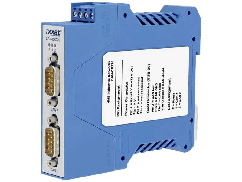 Ixxat 1.01.0067.44300 CAN-CR220 CAN repeater 24 V/DC 1 stk
