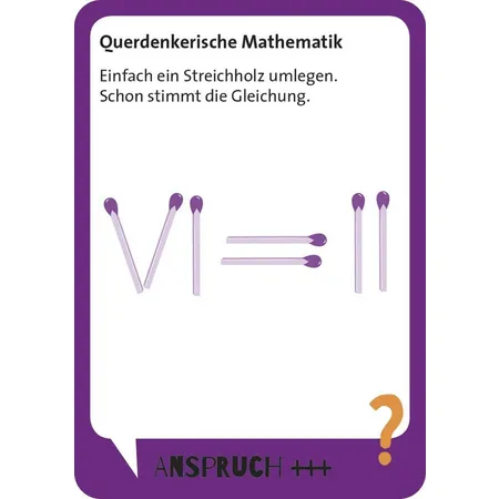 moses. Pocket Quiz Querdenken