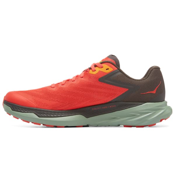 Chaussure trail HOKA ONE ONE ZINAL FIESTA/BLACK OLIVE