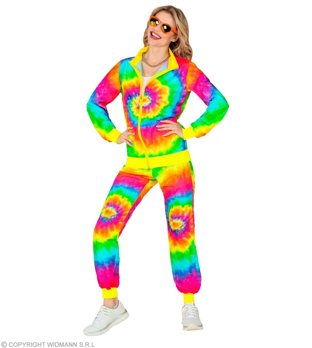 Regenboog Trainingspak Fout Tie Dye