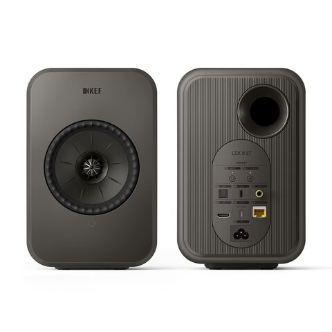 KEF LSX II LT – supercompacte draadloze hifi-luidspreker Grijs