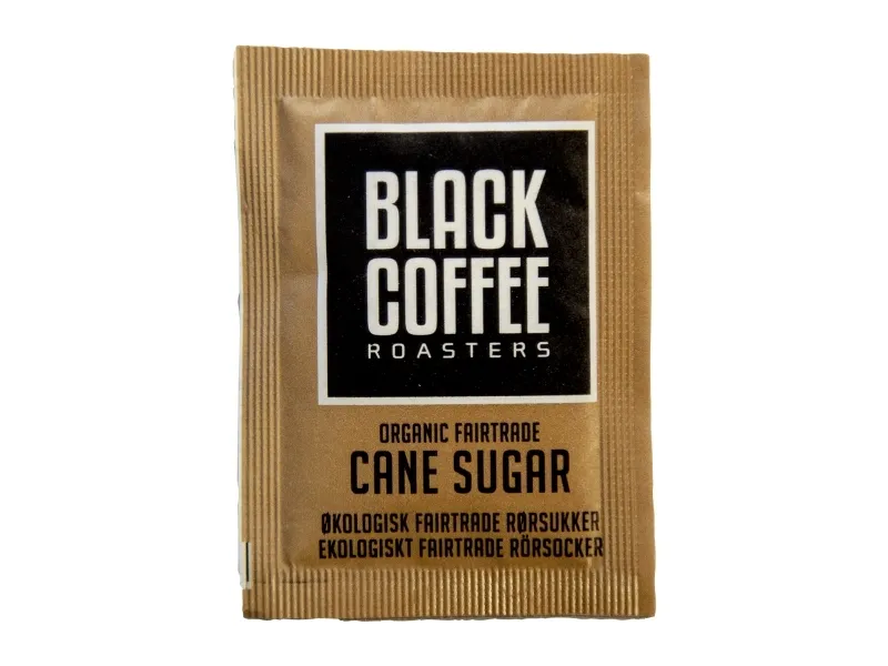 Rørsukker Fairtrade Økologi 3,6g - (1000 stk.)