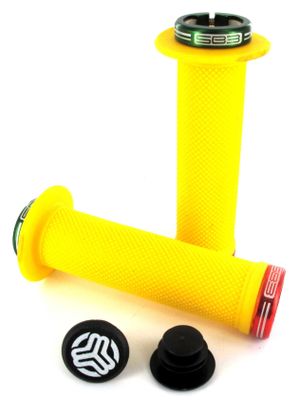 SB3 Paire de Grips DONUT  Lock-on Jaune