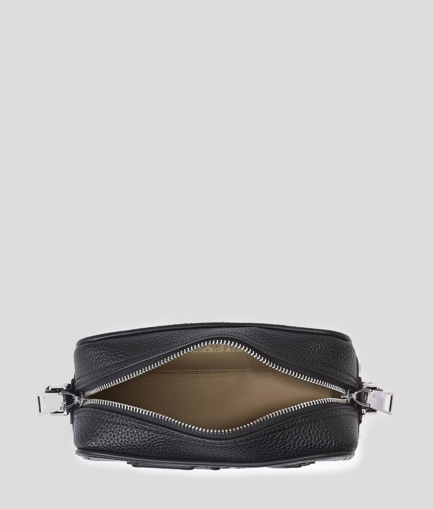 SAC CAMÉRA EN CUIR GRAINÉ K/SKUARE